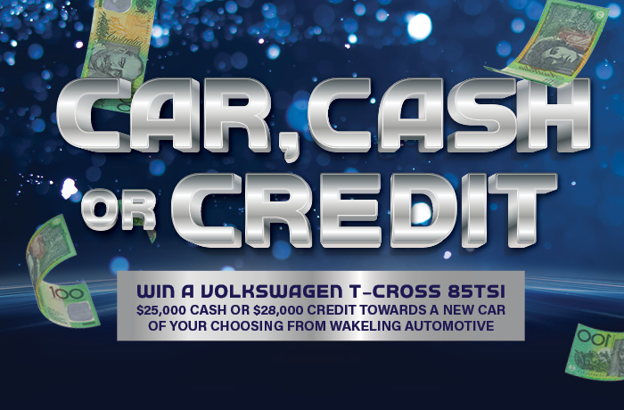 CAR, CASH OR CREDIT