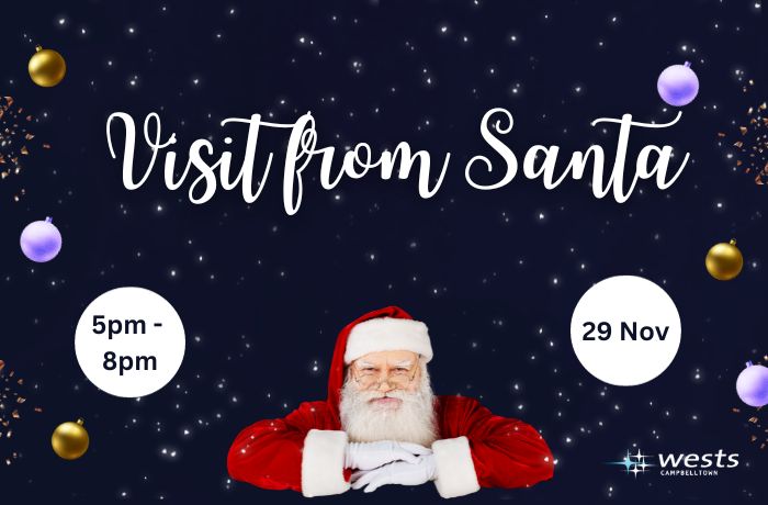 Santa Visits Wests