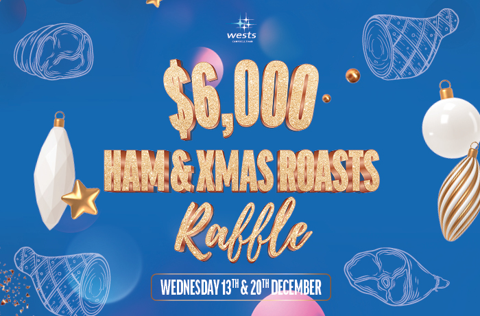 MEGA Christmas Raffles - $6,000 Ham & XMAS Roasts