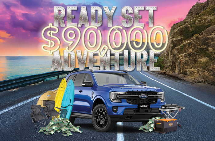 READY, SET, ADVENTURE | WEEKLY CAR DRAW