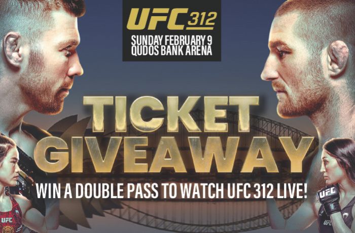 UFC 312 Ticket Giveaway