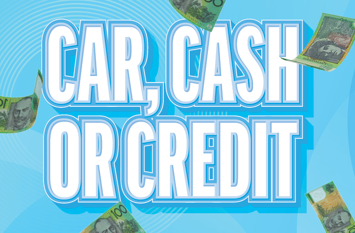 CAR, CASH OR CREDIT - WEEKLY DRAWS