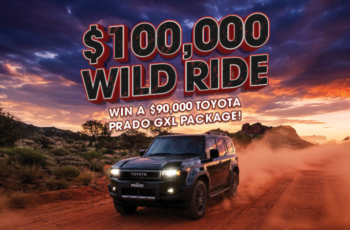 $100,000 Wild Ride - MAJOR DRAW