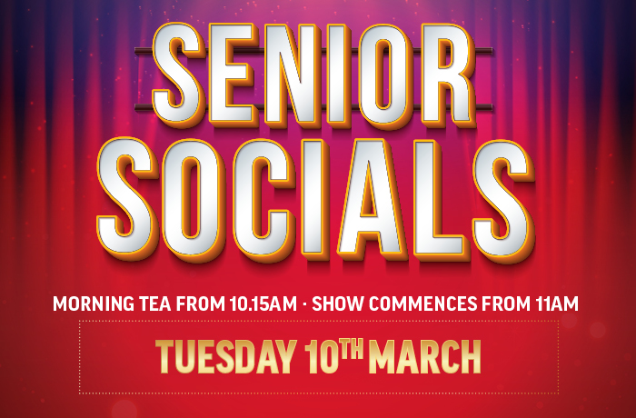 SENOR SOCIALS - MARCH