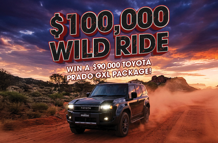 $100,000 WILD RIDE - WEEKLY DRAWS
